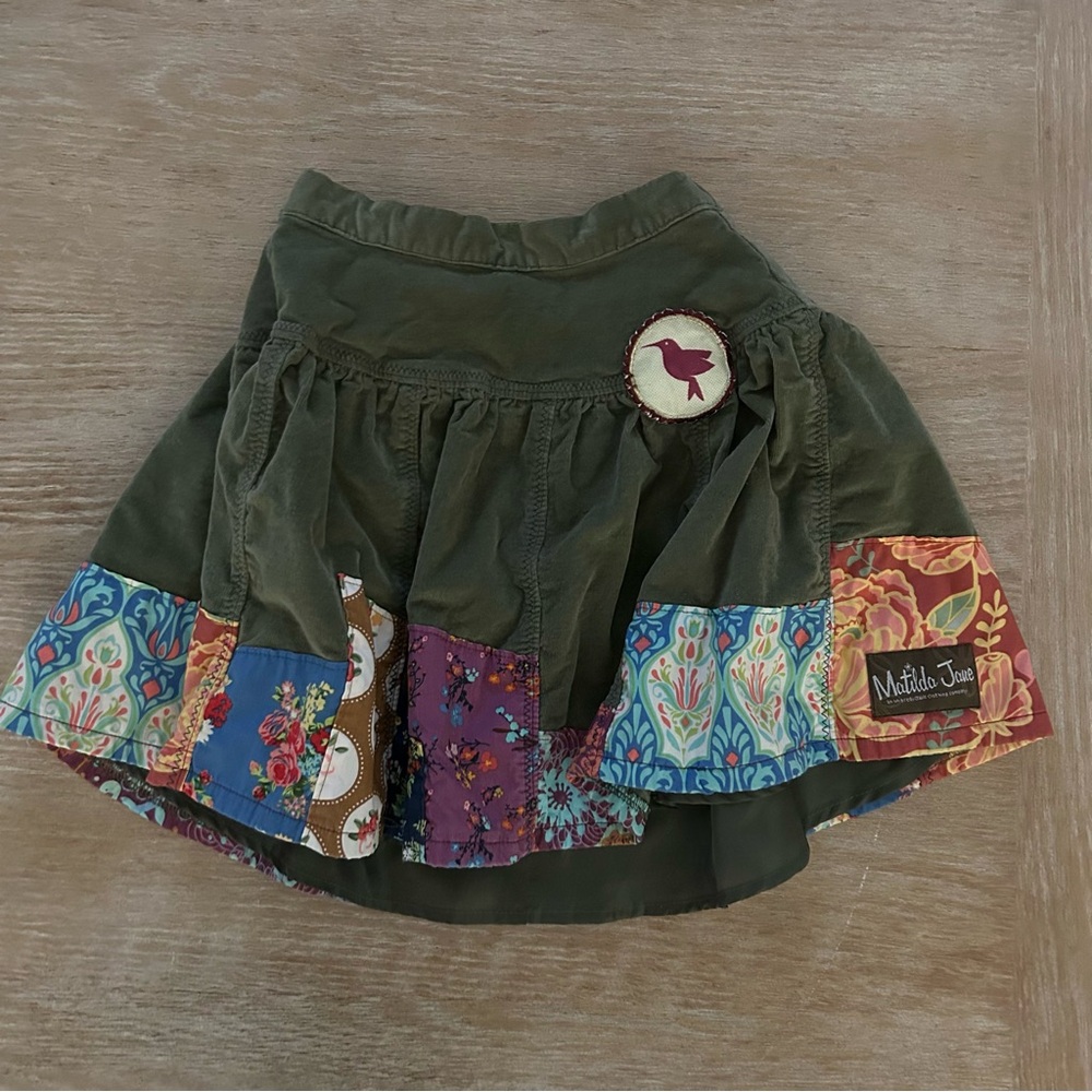 Matilda Jane Patchwork Skirt size 4